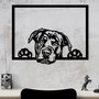 Wallity Enzo 7054 Escultura de Pared Metálica Negra